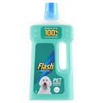 Flash Pet Liquid Floor Cleaner 1L - Pet Stain and Odour Remover