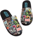 Star Wars Slippers Mens Adults Comi