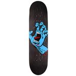 SANTA CRUZ 8.6" x 31.95" Skateboard Deck - Screaming Hand, Black