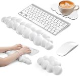 Cloud Wrist Rest Keyboard, Cute Keyboard Wrist Pad, Gaming Wrist Rest Mousepad, Ergonomic Laptop Wrist Support, Keyboard Mouse Wrist Support for Office Typing Computer Gaming Accessories