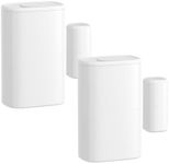 2 Pack SONOFF SNZB-04P Zigbee Door Window Sensor, Send Alert to Your Smartphone for Home Security, Compatible with Alexa/Google Home, SONOFF Zigbee Bridge Required, Batteries Included