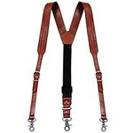 Leather Suspenders for Men Heavy Du