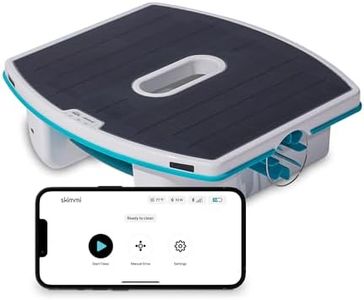 Dolphin Robot Nettoyeur Skimmer de Piscine Skimmi - Nettoie la Surface de l’Eau grâce Son Panneau Solaire Intelligent