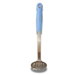 Xidgets Medium Small Potato masher Egg & Avocado Masher. Sturdy design, comfortable grip, Dishwasher Safe. Stainless steel, lightweight kitchen essential. (Sky Blue), A001986