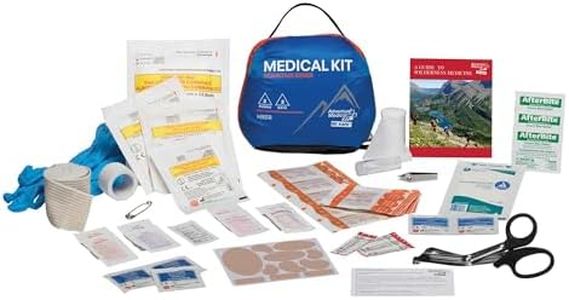 Adventure Medical Kits Mountain Series Medical Kit - Hiker - Emergency Medical First Aid Kit - For 2 People for 2 Days - Comes with a Trauma Pad, Medicine, Guide Book & More
