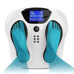 New Circulation Machine Pro for Feet and Legs,Creliver-300T EMS&TENS Medical Circulation Blood Booster,Relieve Foot Pain, Fight Fatigue and Soreness in Legs and Reduce Swelling in The Feet and Ankles