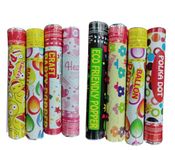 Party Crave Party Poppers| Confetti Party Poppers For Birthday/Bachelor/Anniversary/Theme Party & Many Special Celebration (6PC PACKING, 40CM PARTY POPPER, Assorted (Mix))