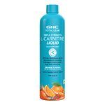 GNC Liquid L-Carnitine 3000mg | 450 ml | 30 Servings | Converts Fat to Muscle | for Healthy Weight Loss | Fast Acting with 3X Strength | Speedy Muscle Recovery | Added B Vitamins | Orange