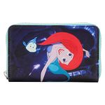 Loungefly Disney The Little Mermaid Princess Scenes Series Zip Around Wallet, Multicolor, 1 Count (Pack of 1), Wallet