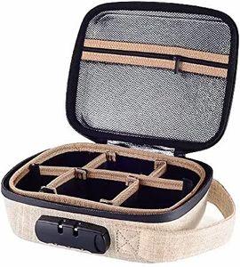 LAYAONE Smell Proof Bag | Smell Proof Stash Box with Combination Lock | Portable Travel Storage Case for Your Accessories | Gift for Men/Women (Medium)