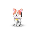 Hapour Dog Charm 925 Sterling Silver Charms for Bracelets Necklaces Unique Pendant Pet Charm for Fashionable Accessories, Cute Animal Beads Charm Jewelry Gifts for Women