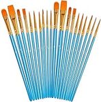 Soucolor Acrylic Paint Brushes Set,