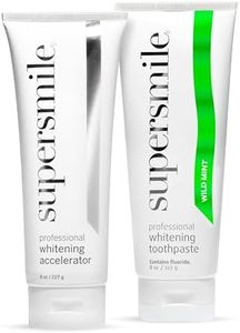 Supersmile Wild Mint Whitening System, 8 Oz Toothpaste + Accelerator