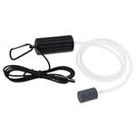 Portable Air Pump for Aquarium USB Air Pump for Fish Tank with Air Stone and Silicone Tube Durable and Quiet