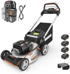 Worx Nitro 80V 21" Cordless Self-Propelled Lawn Mower with Brushless Motor & Rear Wheel Drive - WG761 (Batteries & Charger Included)