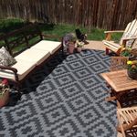 SAND MINE Waterproof Outdoor Rug 5x