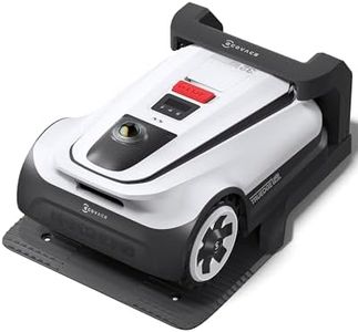 ECOVACS Goat A3000 LiDAR Robot Lawn Mower, Dual-LiDAR Navigation,Suitable for 3/4 Acre, 13” Cutting Width, 45min Fast Charging, Precise Edge Mowing, Smart Lawn Mower for Large Garden
