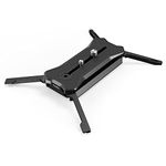 SmallRig Quick Release Plate for Manfrotto-Type, Max. Load 44.1lb/ 20kg, Foldable Quadruped Support for Camera Lenses Within 7.87inch/ 20cm, Anti-Twist and Non-Slip Design - 3912