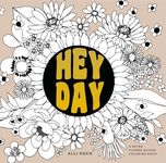 Heyday (Mini): A Retro Flower Design Coloring Book (Travel Activities Series)