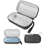 ZIBUYU Portable Carrying Case Cover for Bose SoundLink Flex/Tribit StormBox Flow Bluetooth Portable Speaker, Portable Storage Case with Hand Strap Hard EVA Protective Case, Not Included Speaker