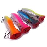 4pcs Big Game Saltwater Power Popper Fishing Plug 1.5oz