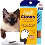 Soft Claws Cat Nail Caps for Medium
