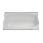 Lippert 209673 Better Bath RV Left Hand Tub 24" x 40" White