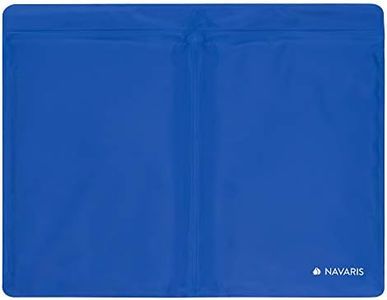 Navaris Compresse chaud froid réutilisable XL - Poche de gel 35 x 28 cm - Patch anti douleur dos ventre cou genou cheville - Réduction fièvre