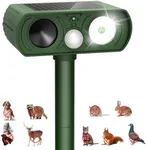 Upgraded Solar Ultrasonic Animal Re