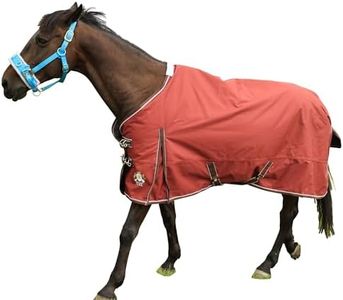 T TEKE Deluxe Turnout Horse Sheets, 1200D Waterproof and Breathable Horse Care Sheets with no Filling (51"-87" Including Miniature/foal Size)