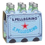 San Pellegrino Sparkling Natural Mineral Water, 8 Oz Bottle, 24/Carton