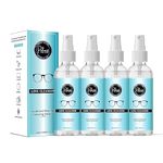 Palmist Lens Cleaner for Spectacles Liquid Spray for DSLR Cameras For Contact Lenses, Eye Glasses | Laptop screens | Cell Phones Screens For Easy glass Cleaning 100ml Each (Pack of 4 * 100 ml)