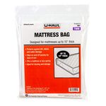 U-Haul Twin Mattress Bag - Moving and Storage Protection for Mattress or Box Spring – 87” x 39” x 10” Bag