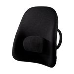 ObusForme Wideback Backrest Support - Wide Padded Seat Cushion and Lumbar Support Pillow, Portable Posture Support with Soft and Durable Foam