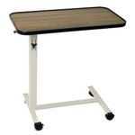 KosmoCare Height Adjustable Multipurpose Table Trolley (Hydraulic - Mahogany, Mahogany)