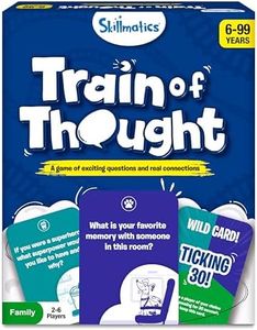 Skillmatics Card Game - Train of Thought, Fun for Family Game Night, Educational Toys, Travel Games for Kids, Teens and Adults, Gifts for Ages 6, 7, 8, 9 and Up