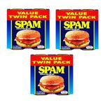 Spam Chopped Pork and Ham 6 Pack Bundle - with 6 x 200g Cans Hormel Spam - Delicious and Versatile