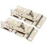 Hemobllo Scissor Hinges - 2 Pcs Tip Out Tray Hinges 45 Degree Scissor Spring Hinge Kitchen Sink Hinge Scissor Hinge for Cabinet Organizer, Kitchen Sink Front Drawer