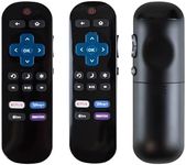 CONTROL EXPERT Replacement Remote Control for Onn Roku TV Includes Netflix, Disney+, Apple TV & HBOMax Shortcuts 100012585 100012589 100012584 100097811 Compatible with RCA, Hisense, Philips, TCL