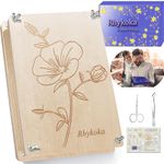 Rhykoka Large Flower Press Kit for Adults, 10 Layers 30 x 21 CM DIY Wood Flower Leaf Plant Press Kit Flower Pressing Kit, DIY Arts and Crafts Lovers (Wood)