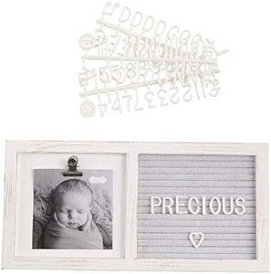 Mud Pie Set di cornici per lavagna, bianco