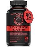 Testosterone Booster for Men - Tribulus Terrestris, Tongkat Ali, Maca, Horny Goat Weed, Ginseng, DIM. Formulated To Enhance Physical Performance & Promote Testosterone Production - Natural Testosterone Supplements for Men - 90 Capsules