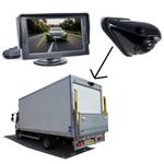 Dolphin Automotive Rearview Van Lorry Parking Reversing Camera Inc Guidelines Shark Fin Design (Camera With 4.3" Monitor)