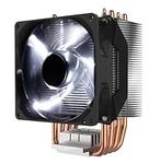 Cooler Master Hyper H411R CPU Heatsink - Low Profile Cooling System, Direct Contact Technology, 4 Heatpipe Copper, Heatsink Aluminum with Fan 92mm White LED PWM, Intel and AMD Compatible