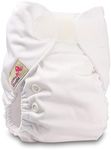 Littles & Bloomz, Newborn and Premature Reusable Pocket Cloth Nappy Pocket Diaper, 1 Newborn Nappy, 2 Newborn Microfibre Inserts, Design 1