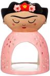 Sass & Belle Frida Kahlo Wax Melt Oil Burner Tealight Ceramic Holder