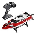 BLLRC High-speed Speed Boat Waterproof Remote Control Onboard Remote Control Boat Model Toy Electric Ship Model Yacht L100 (Red)