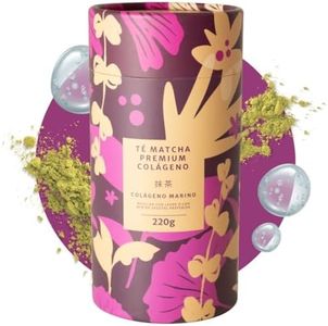 Matchaflix | Té Matcha con Colágeno | Belleza y bienestar en cada sorbo | 220g