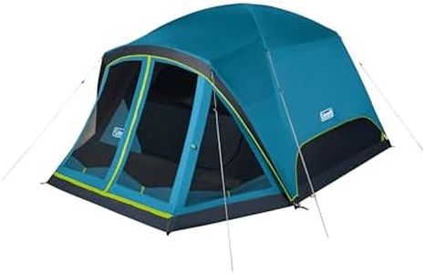 Coleman Skydome 6-Person Screen Room Camping Tent with Dark Room Technology
