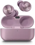 Technics Reference Class HiFi Wireless Earbuds,Dolby Atmos with Head Tracking,Adaptive Noise Cancelling,3 Device Multipoint, 10-hr Battery,Wireless Charging Improved Fit -EAH-AZ100-V (Moonlight Lilac)